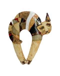 Kotek ceramika wypalana