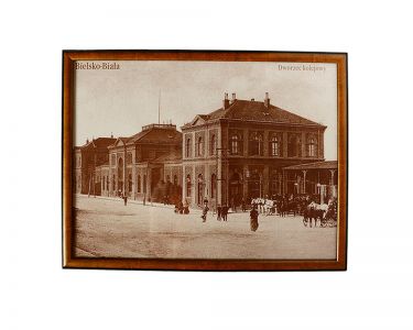 Obraz/zdjęcie Dworzec Kolejowy- sepia