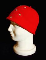 Czapka *BIANCA  (czerwona we�na)